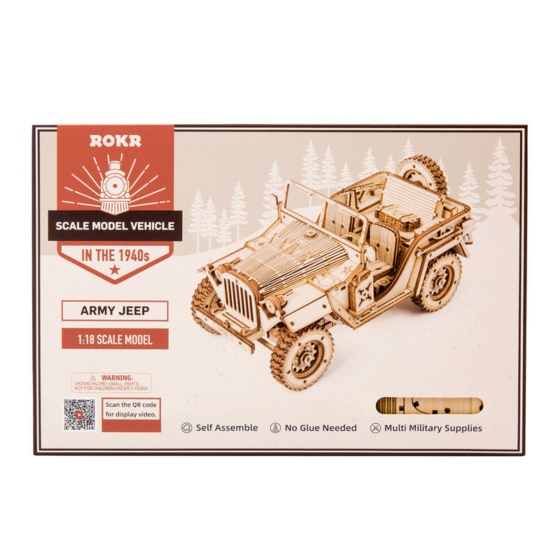 Cruiser Motorrad - 3D Holzpuzzle
