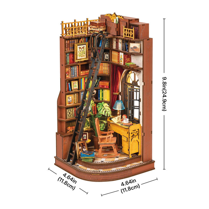 Stille Lernecke – DIY-Bücherecke