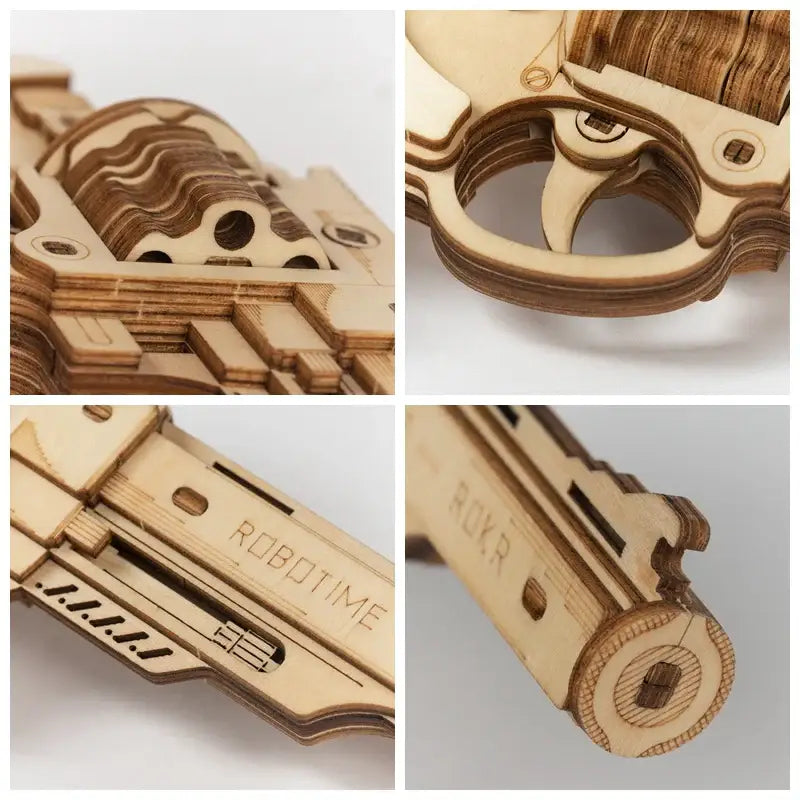Corsac M60 Justice Guard Gun - 3D Wooden Puzzle - Wooden Puzzle