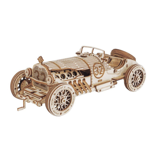 Cruiser Motorrad - 3D Holzpuzzle