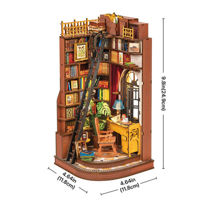 Stille Lernecke – DIY-Bücherecke