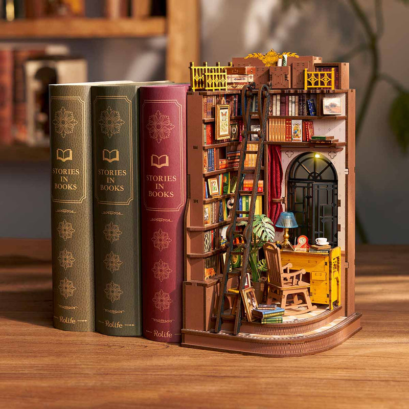 Stille Lernecke – DIY-Bücherecke