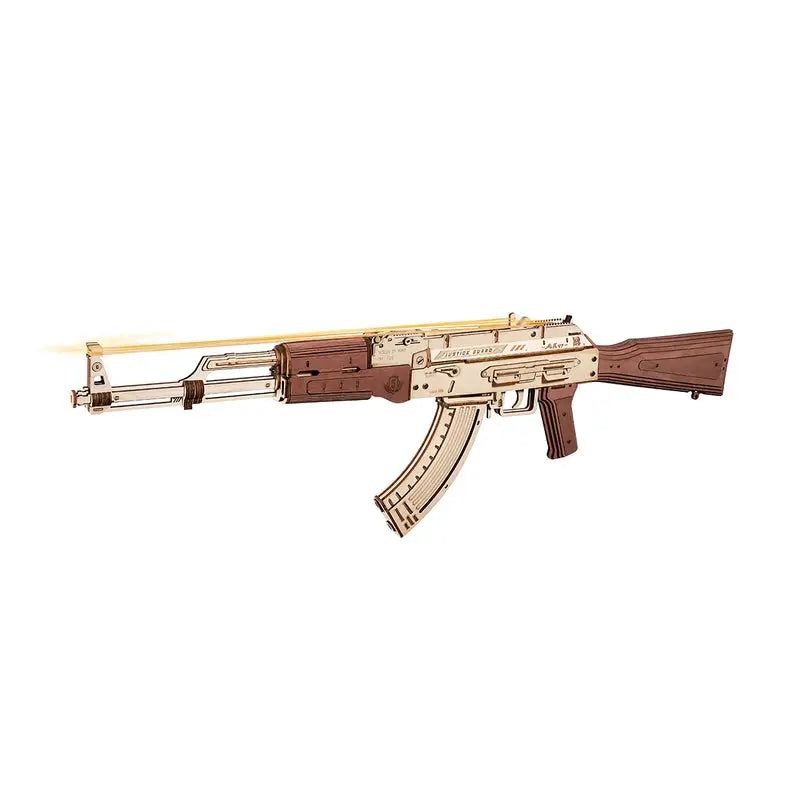 AK-47 Assault Rifle Toy Gun - 3D Wooden Puzzle - AK-47 Assault Rifle LQ901 / Germany - Wooden Puzzle