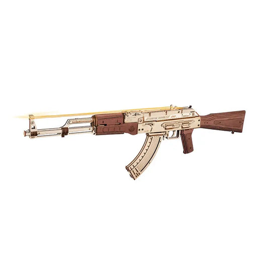 AK-47 Assault Rifle Toy Gun - 3D Wooden Puzzle - AK-47 Assault Rifle LQ901 / Germany - Wooden Puzzle