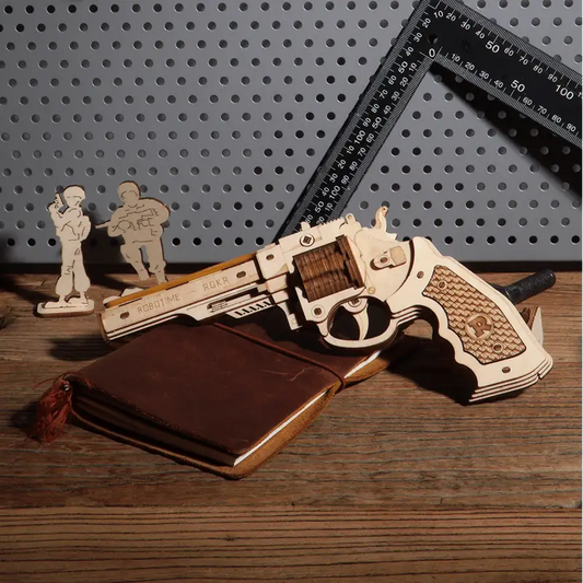 Corsac M60 Justice Guard Gun - 3D Wooden Puzzle - Wooden Puzzle