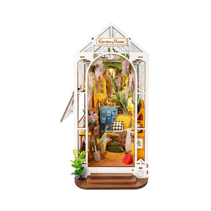 Holiday Garden House - DIY Book Nook - Book Nook