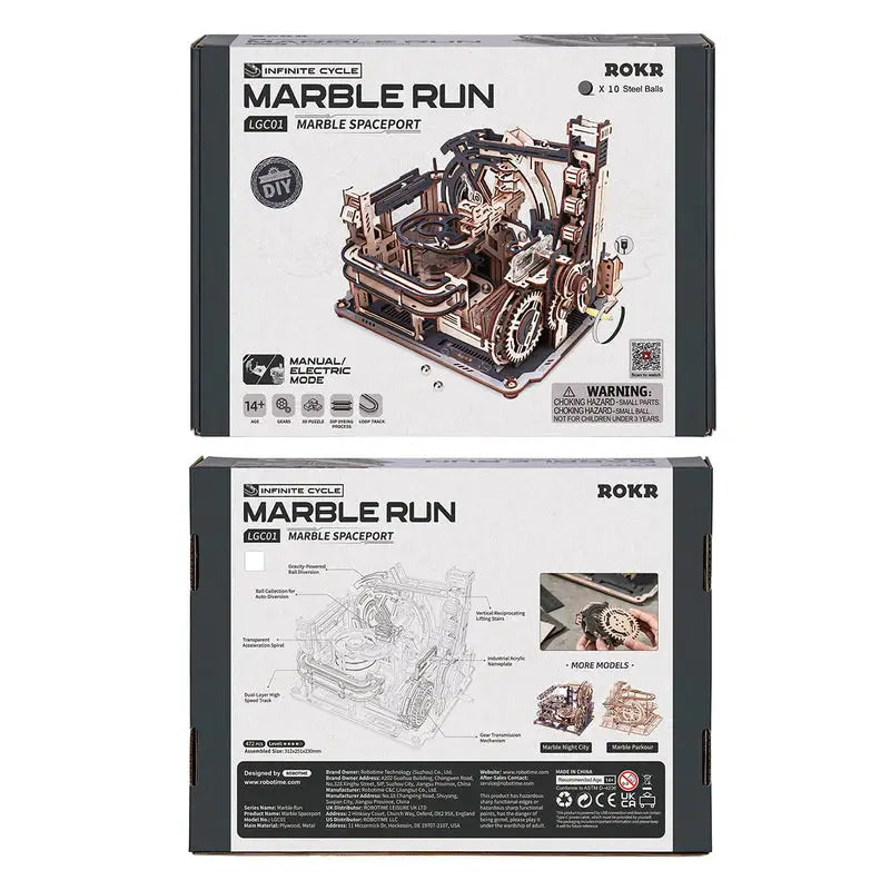 Marble Spaceport - Marble Run Kit - Marble Run