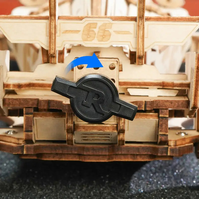 Racing Car - 3D Wooden Puzzle - Wooden Puzzle