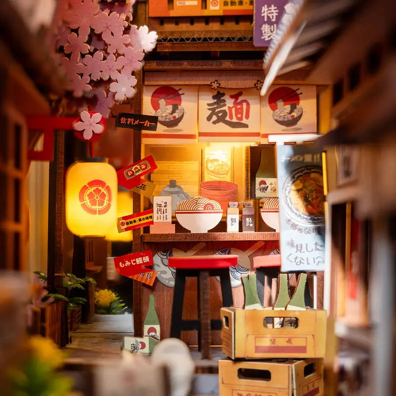 Sakura Wine Alley - DIY Book Nook - Book Nook